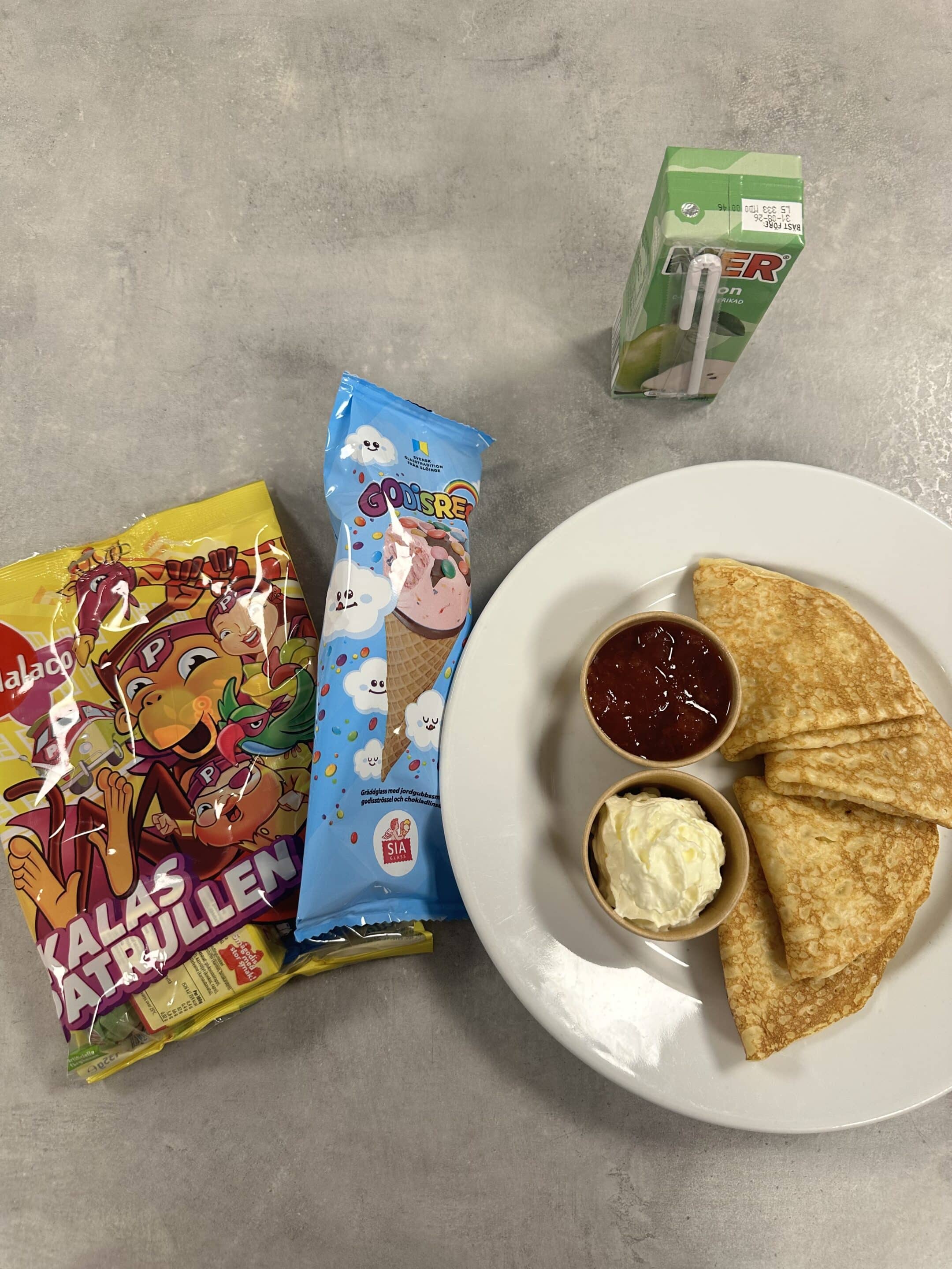 Pannkaksmeny stor